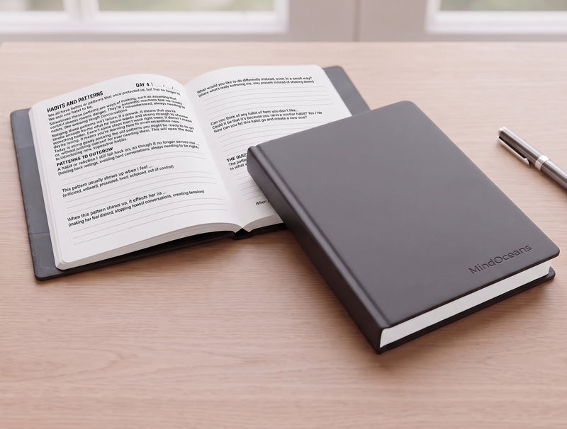 A structured 60-day journal for men in relationships.